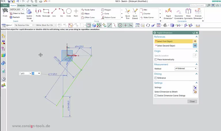 How to simulate movement in a sketch.